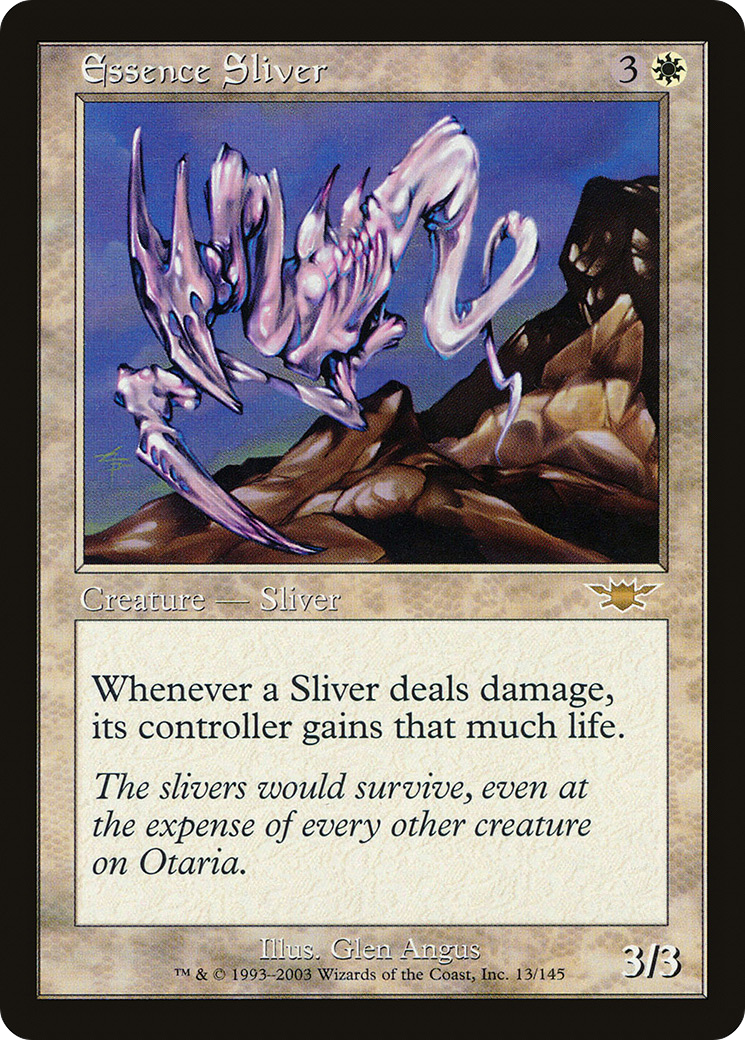 Essence Sliver (LGN-013) [Legions] MTG Single Wizards of the Coast