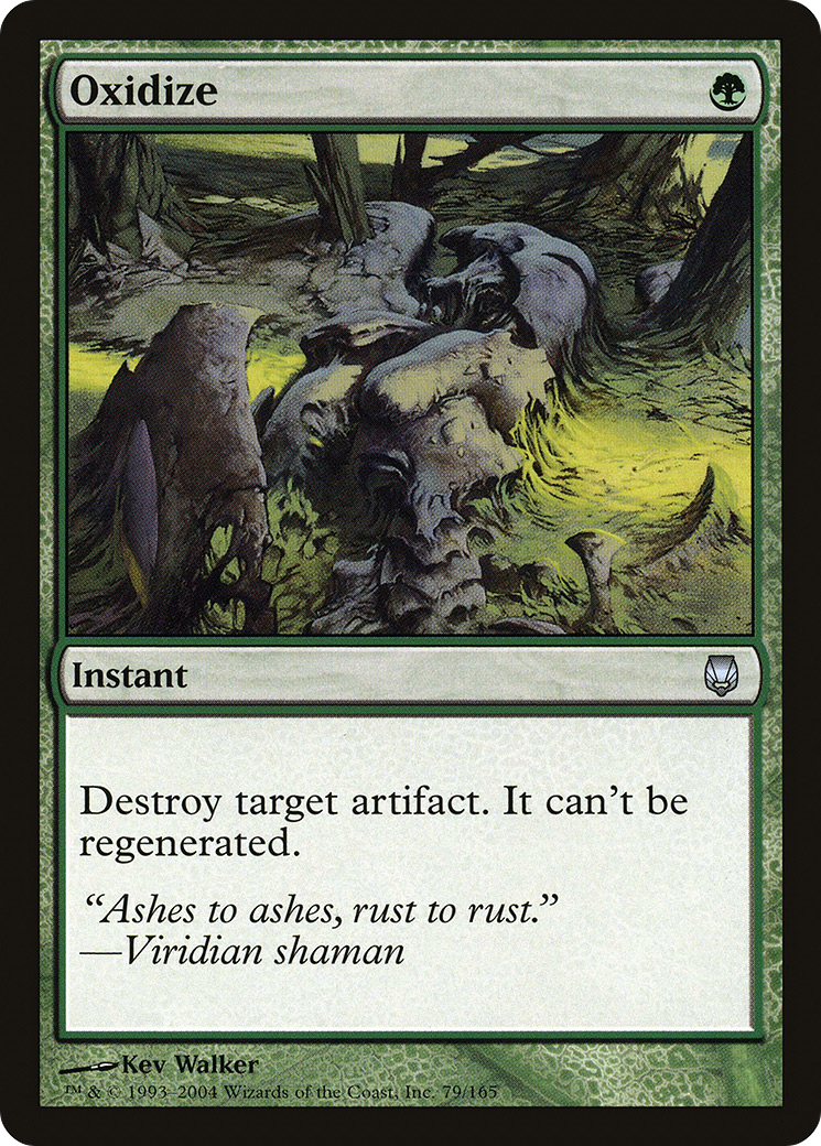 Oxidize (DST-079) [Darksteel] MTG Single Wizards of the Coast