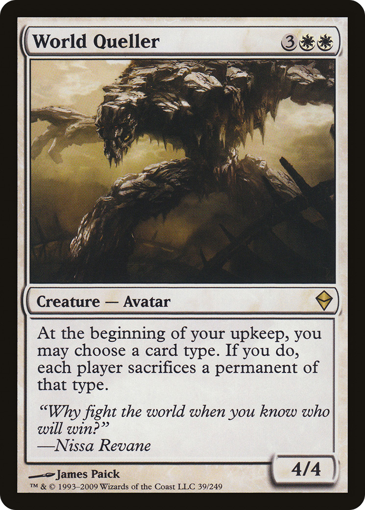 World Queller [Zendikar] MTG Single Magic: The Gathering