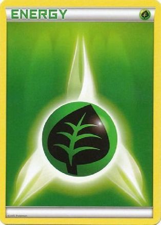 Grass Energy (2013 Unnumbered) () Holofoil [Misc: Deck Exclusives] Pokemon Single Pokémon