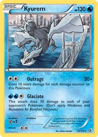 Kyurem 43/113 (BW Legendary Treasures) () [Misc: Deck Exclusives] Pokemon Single Pokémon