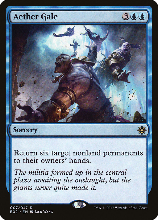 Aether Gale (E02-007) [Misc] Explorers of Ixalan MTG Single Wizards of the Coast