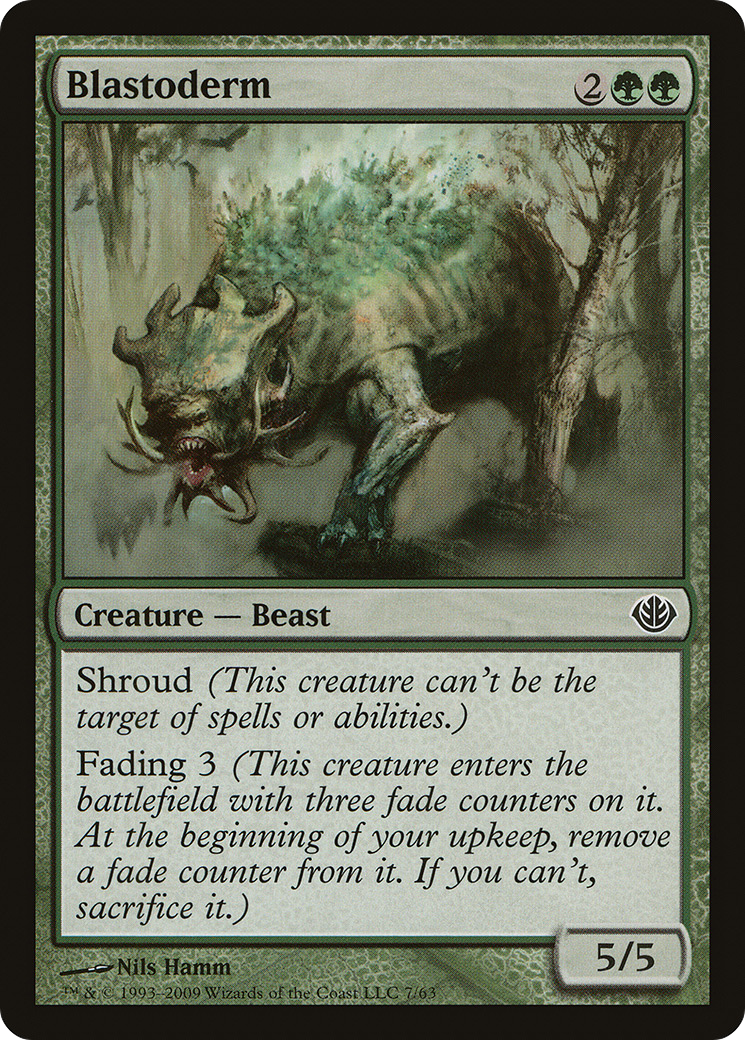 Blastoderm (DDD-007) [Misc] Duel Decks: Garruk vs. Liliana MTG Single Wizards of the Coast