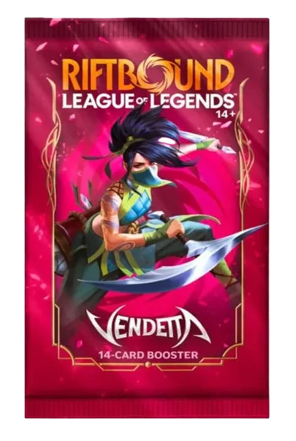 Riftbound - League of Legends TCG: Vendetta - Booster Pack Riftbound Sealed UVS Games