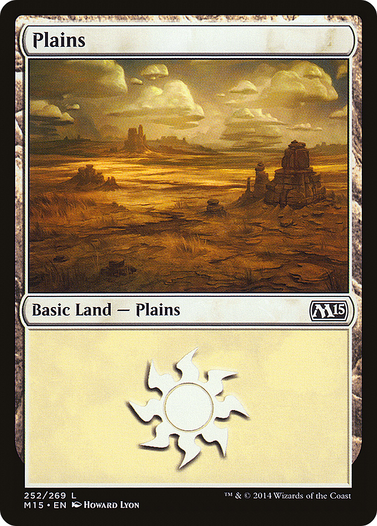Plains (M15-252) [Magic 2015] Foil MTG Single Wizards of the Coast