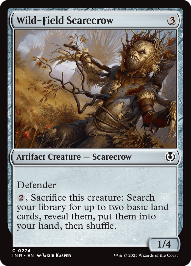 Wild-Field Scarecrow (INR-274) [Innistrad Remastered] Foil MTG Single Wizards of the Coast