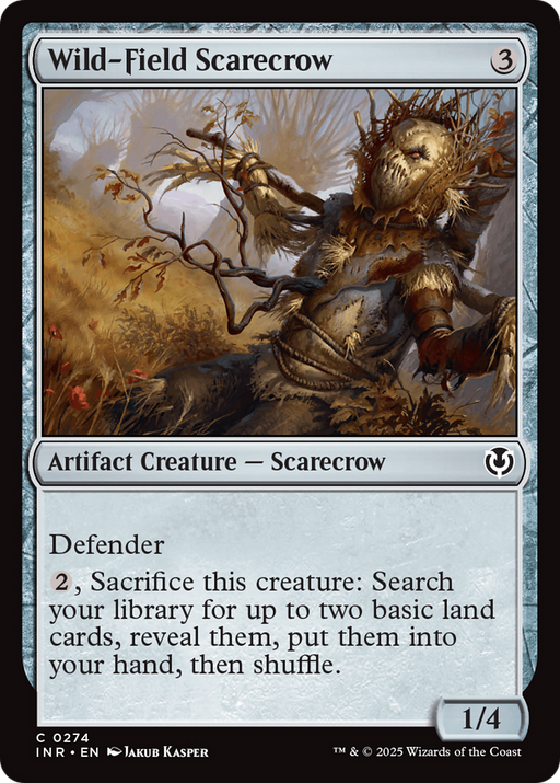 Wild-Field Scarecrow (INR-274) [Innistrad Remastered] Foil MTG Single Wizards of the Coast