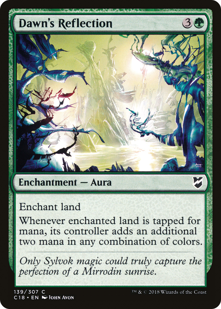 Dawn's Reflection (C18-139) [Commander 2018] MTG Single Wizards of the Coast