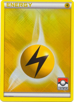 Lightning Energy (2011 Pokemon League) () Holofoil [Promos: League & Championship Cards] Pokemon Single Pokémon