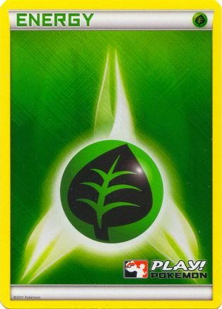 Grass Energy (2011 Play! Pokemon) () Holofoil [Promos: League & Championship Cards] Pokemon Single Pokémon