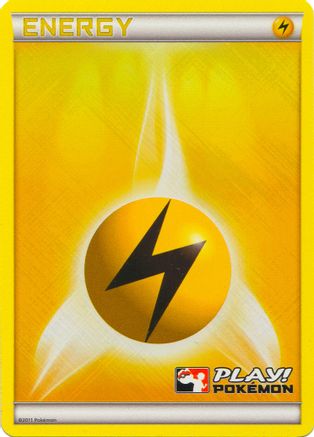 Lightning Energy (2011 Play! Pokemon) () Holofoil [Promos: League & Championship Cards] Pokemon Single Pokémon