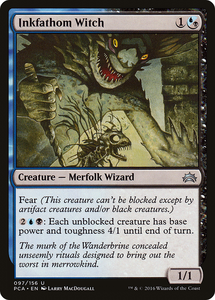 Inkfathom Witch (PCA-097) [Misc] Planechase Anthology MTG Single Wizards of the Coast