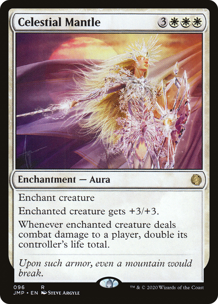 Celestial Mantle (JMP-096) [Jumpstart] MTG Single Wizards of the Coast