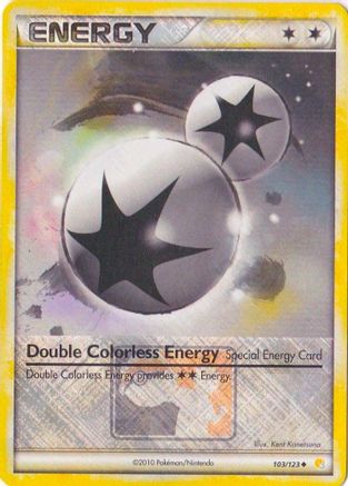 Double Colorless Energy 103/123 (League Promo) Reverse Holofoil [Promos: League & Championship Cards] Pokemon Single Pokémon