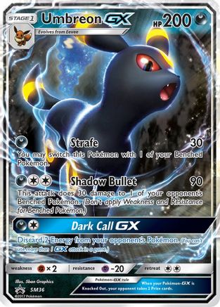 Umbreon GX - SM36 (SM36/248) Holofoil [SM: Black Star Promos] Pokemon Single Pokémon