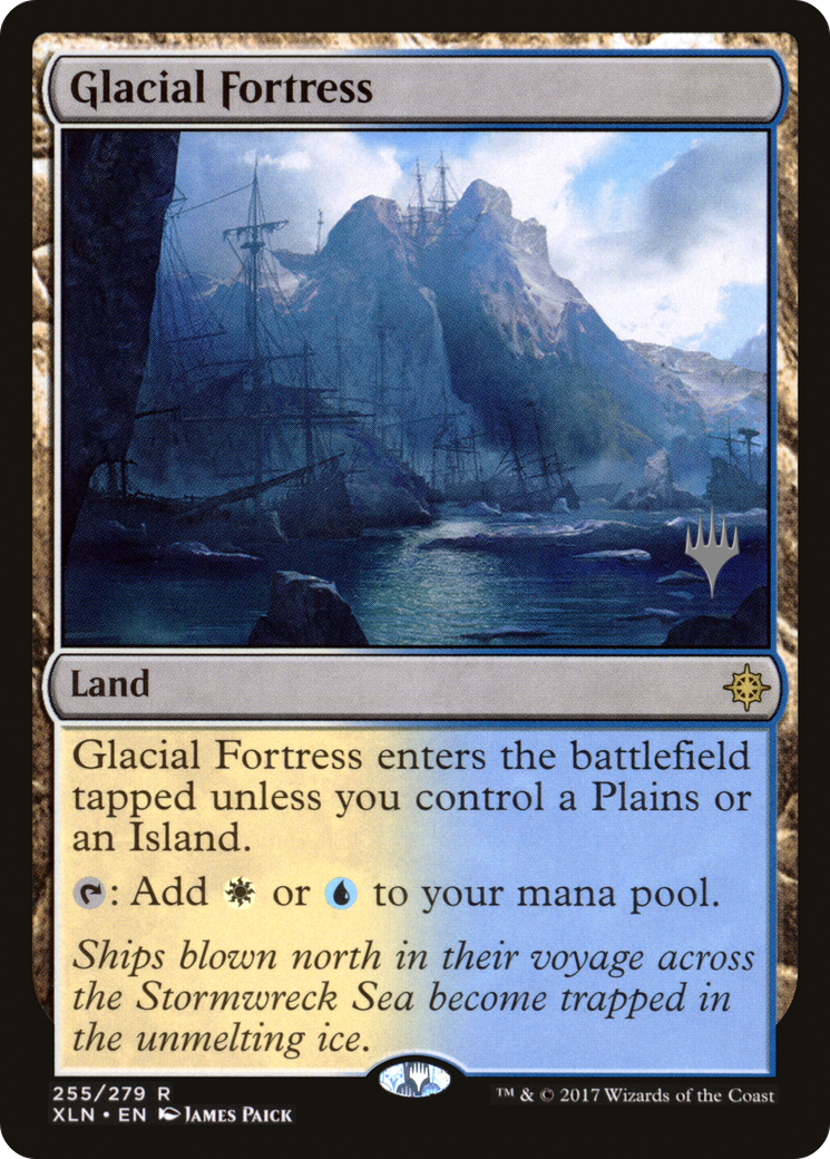 Glacial Fortress (PPM20-255) [Ixalan Promos] MTG Single Wizards of the Coast