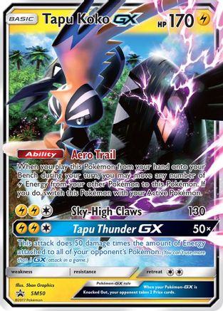 Tapu Koko GX - SM50 (SM50/248) Holofoil [SM: Black Star Promos] Pokemon Single Pokémon