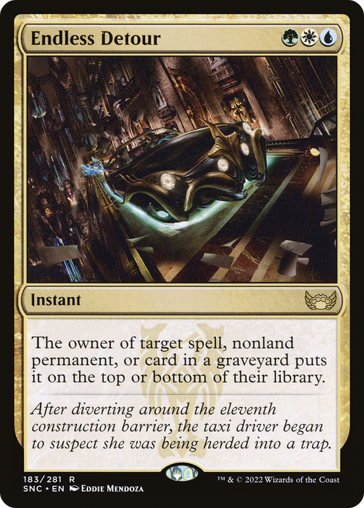 Endless Detour (SNC-183) [Streets of New Capenna] MTG Single Wizards of the Coast