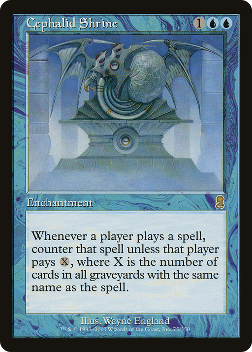 Cephalid Shrine (ODY-075) [Odyssey] MTG Single Wizards of the Coast