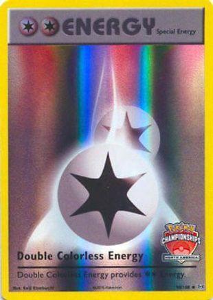 Double Colorless Energy 90/108 (North America Championships) () Holofoil [Promos: League & Championship Cards] Pokemon Single Pokémon