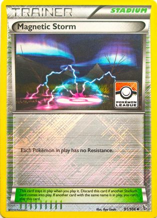 Magnetic Storm 91/106 (Pokemon League) Reverse Holofoil [Promos: League & Championship Cards] Pokemon Single Pokémon