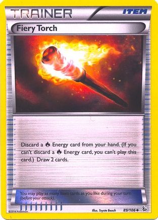 Fiery Torch - 89/106 (Sheen Holo) Reverse Holofoil [Misc: Cards & Products] Pokemon Single Pokémon