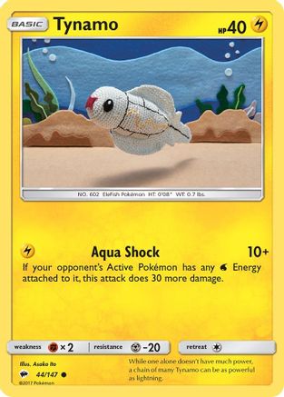 Tynamo (44/147) [SM: Burning Shadows] Pokemon Single Pokémon