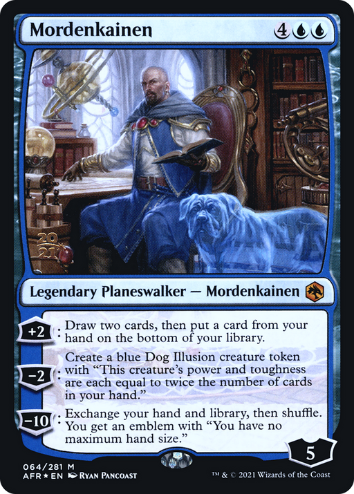Mordenkainen (PRE-064) [Adventures in the Forgotten Realms Promos] Foil MTG Single Wizards of the Coast