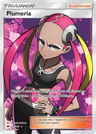 Plumeria (Full Art) 145/147 Holofoil [SM: Burning Shadows] Pokemon Single Pokémon