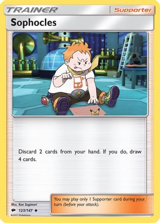 Sophocles (123/147) Reverse Holofoil [SM: Burning Shadows] Pokemon Single Pokémon