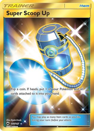 Super Scoop Up (Secret) 166/147 Holofoil [SM: Burning Shadows] Pokemon Single Pokémon
