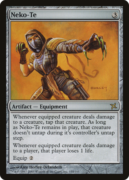Neko-Te (BOK-155) [Betrayers of Kamigawa] Foil MTG Single Wizards of the Coast