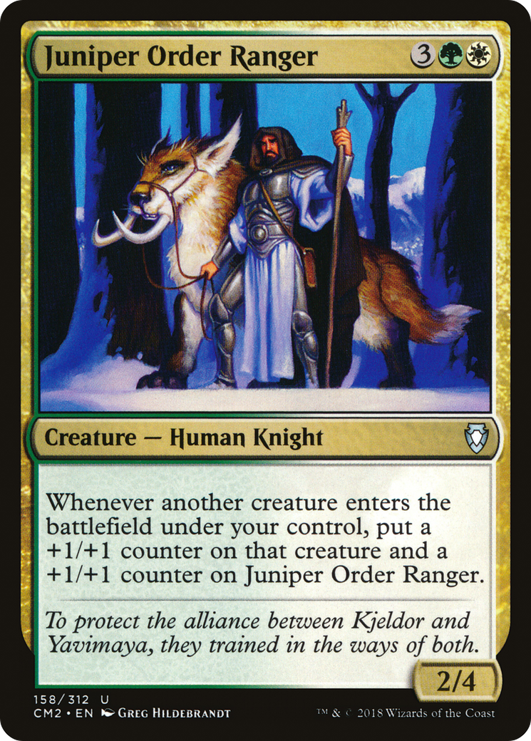 Juniper Order Ranger (CM2-158) [Commander Anthology Volume II] MTG Single Wizards of the Coast