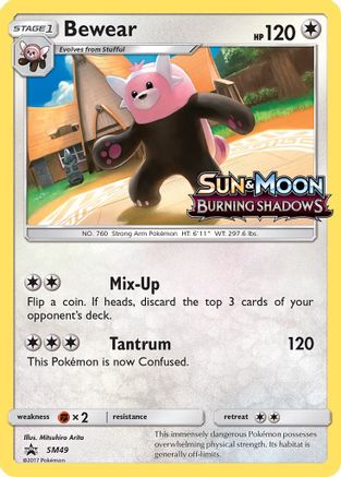 Bewear - SM49 (Prerelease) (/248) Holofoil [SM: Black Star Promos] Pokemon Single Pokémon