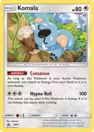 Komala - SM41 (SM41/248) Holofoil [SM: Black Star Promos] Pokemon Single Pokémon