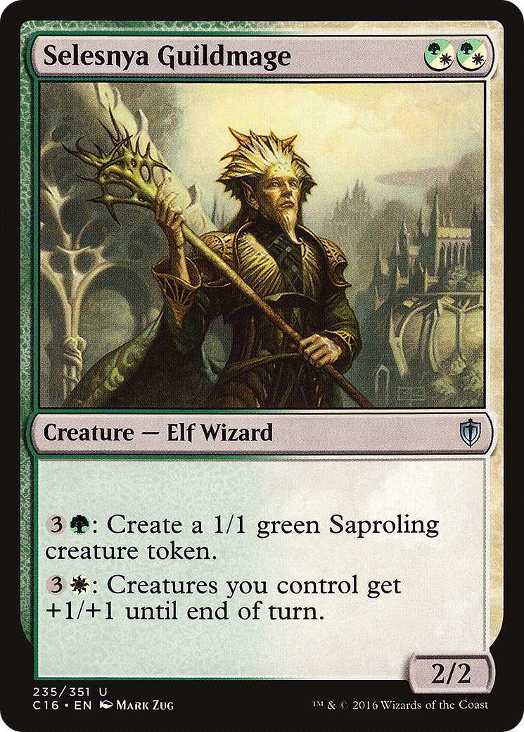 Selesnya Guildmage (C16-235) [Commander 2016] MTG Single Wizards of the Coast