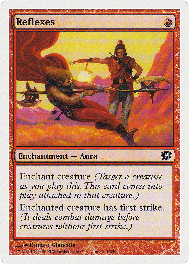 Reflexes (9ED-211) [9th Edition] Foil MTG Single Wizards of the Coast