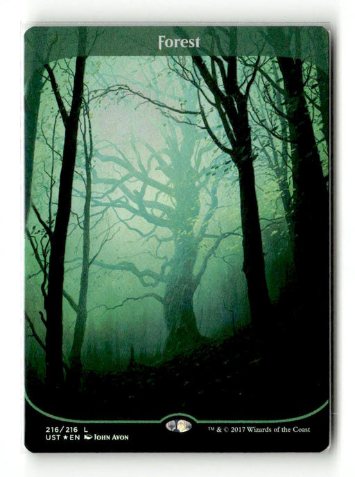 Forest (216) [Unstable] Foil - Scan (LB-078) High End MTG Single Magic: The Gathering