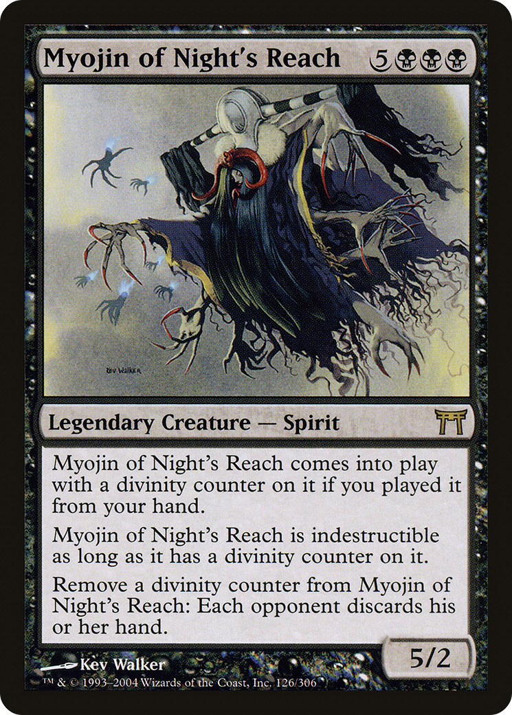 Myojin of Night's Reach (CHK-126) [Champions of Kamigawa] MTG Single Wizards of the Coast