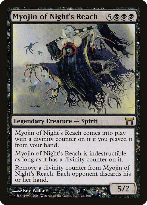 Myojin of Night's Reach (CHK-126) [Champions of Kamigawa] MTG Single Wizards of the Coast