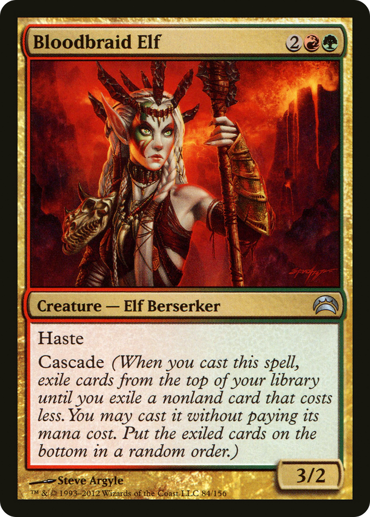 Bloodbraid Elf (PC2-084) [Misc] Planechase 2012 Foil MTG Single Wizards of the Coast