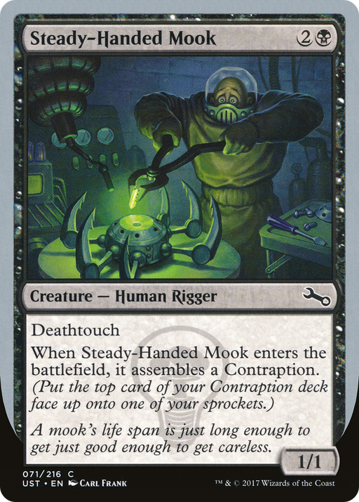 Steady-Handed Mook (UST-071) [Unstable] Foil MTG Single Wizards of the Coast