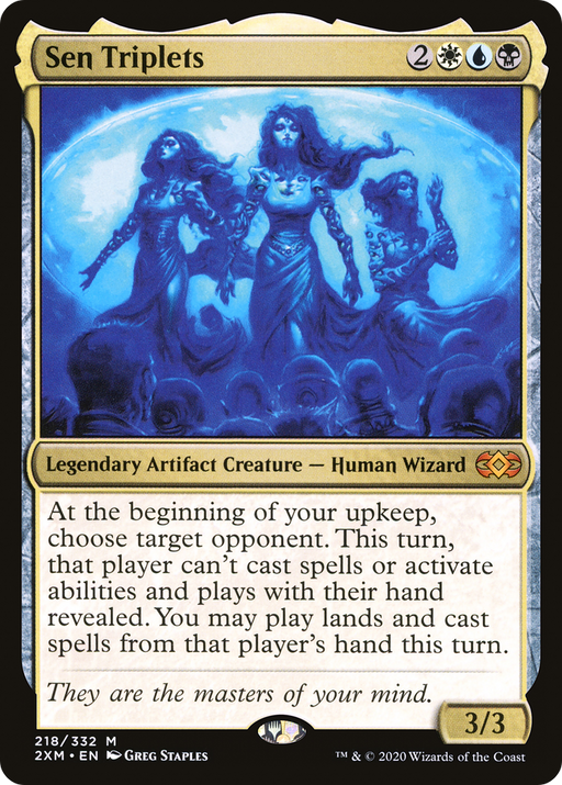 Sen Triplets (2XM-218) [Double Masters] MTG Single Wizards of the Coast