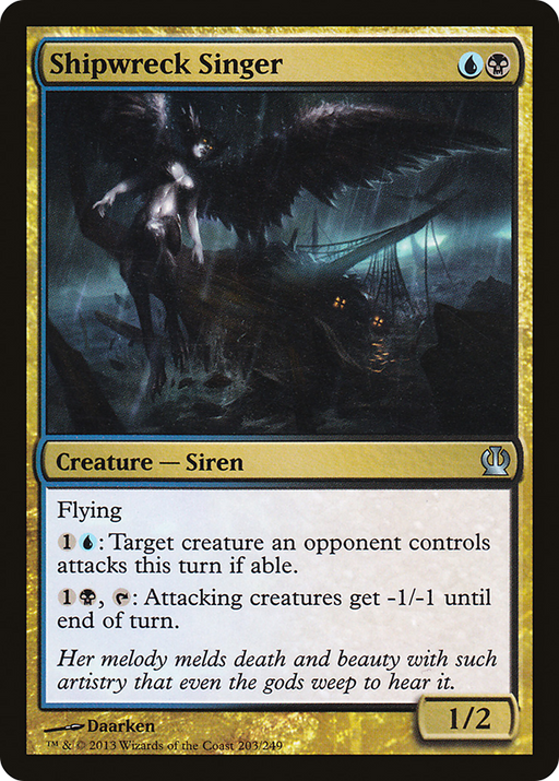 Shipwreck Singer (THS-203) [Theros] MTG Single Wizards of the Coast