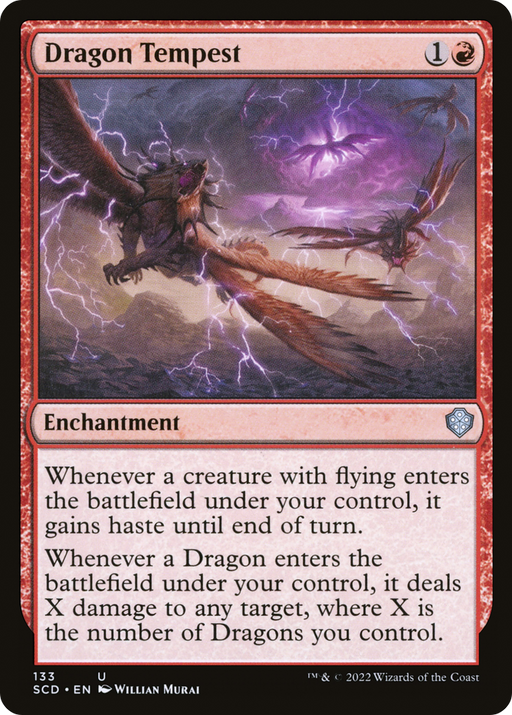 Dragon Tempest (SCD-133) [Starter Commander Decks] MTG Single Wizards of the Coast
