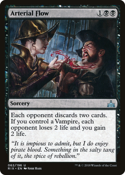 Arterial Flow (RIX-062) [Rivals of Ixalan] Foil MTG Single Wizards of the Coast