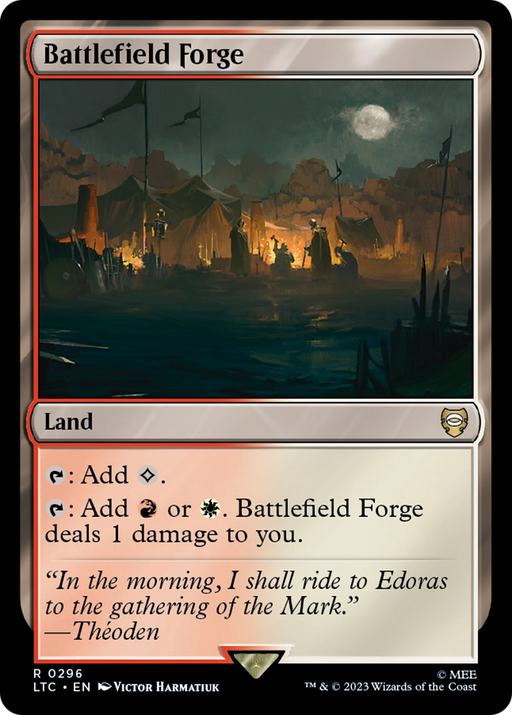 Battlefield Forge (LTC-296) [Tales of Middle-earth Commander] MTG Single Wizards of the Coast