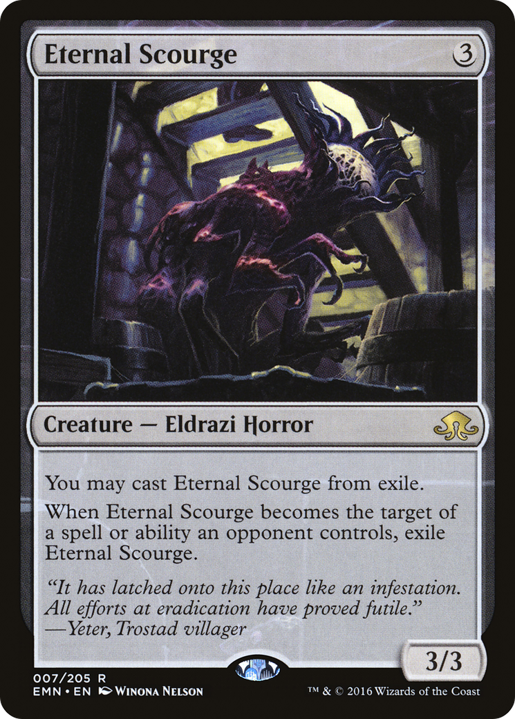Eternal Scourge (EMN-007) [Eldritch Moon] Foil MTG Single Wizards of the Coast