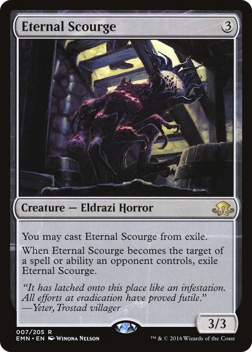 Eternal Scourge (EMN-007) [Eldritch Moon] MTG Single Wizards of the Coast