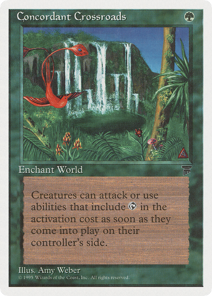 Concordant Crossroads (CHR-) [Chronicles] MTG Single Wizards of the Coast